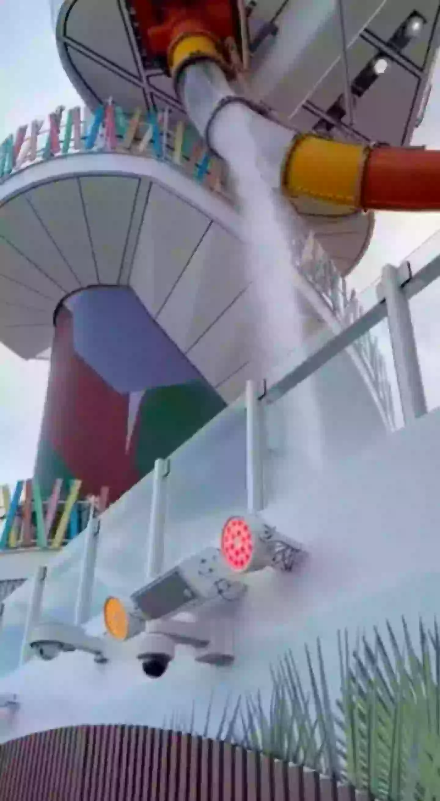 Royal Caribbean confirmed that the passenger was injured by a waterslide on board their ship ( Jim Muldoon via Storyful)
