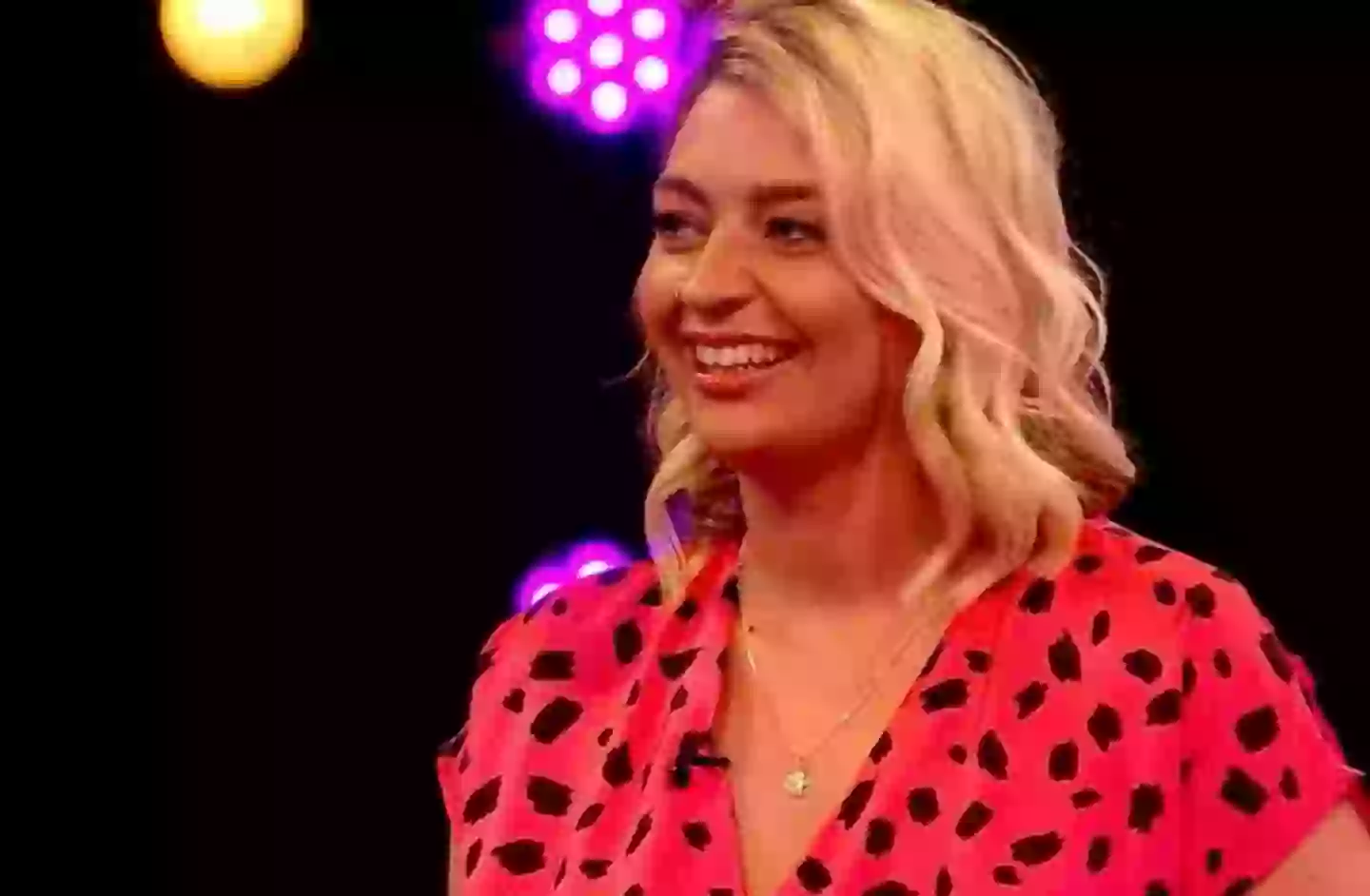 A lot of the men were hot under the collar during Hayley's appearance on Naked Attraction (Channel 4)