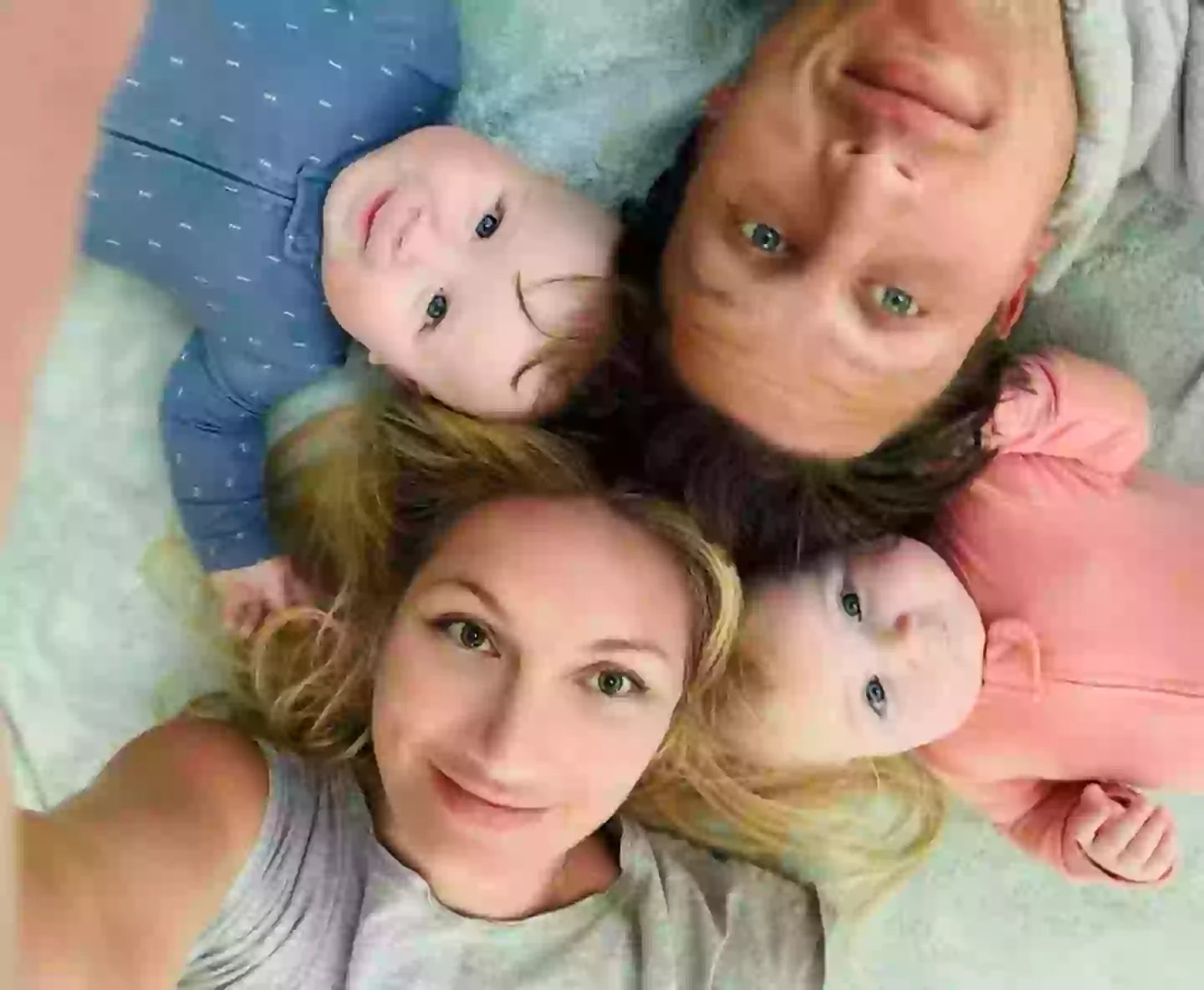 Brooke and Steven welcomed their twins in January. (mizzhogan/Instagram)