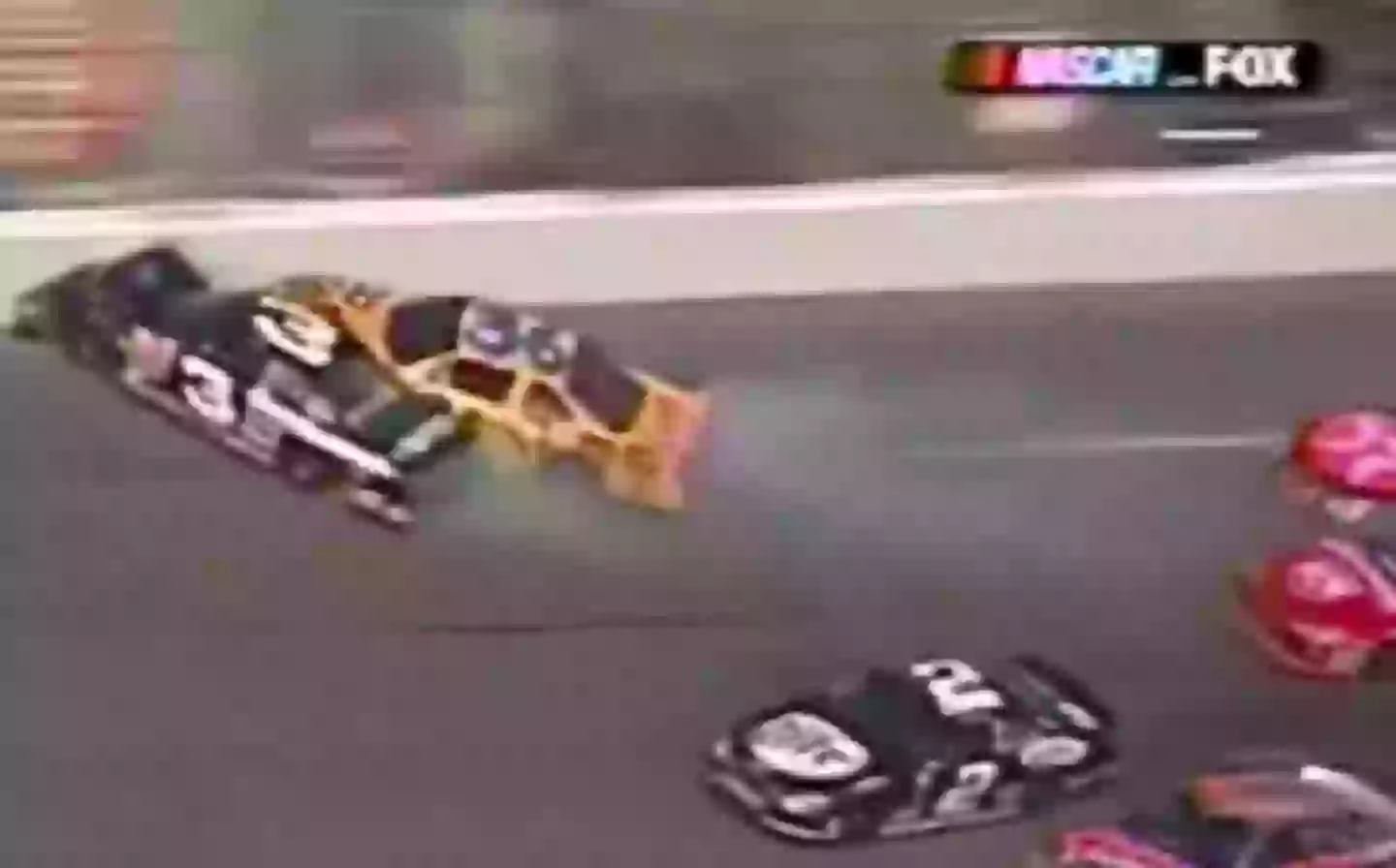 The crash sent shockwaves through the Nascar community (FOX)