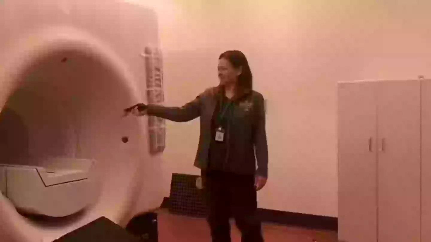 Video shows reality of taking metal into an MRI scanner after man died when it 'snatched him'