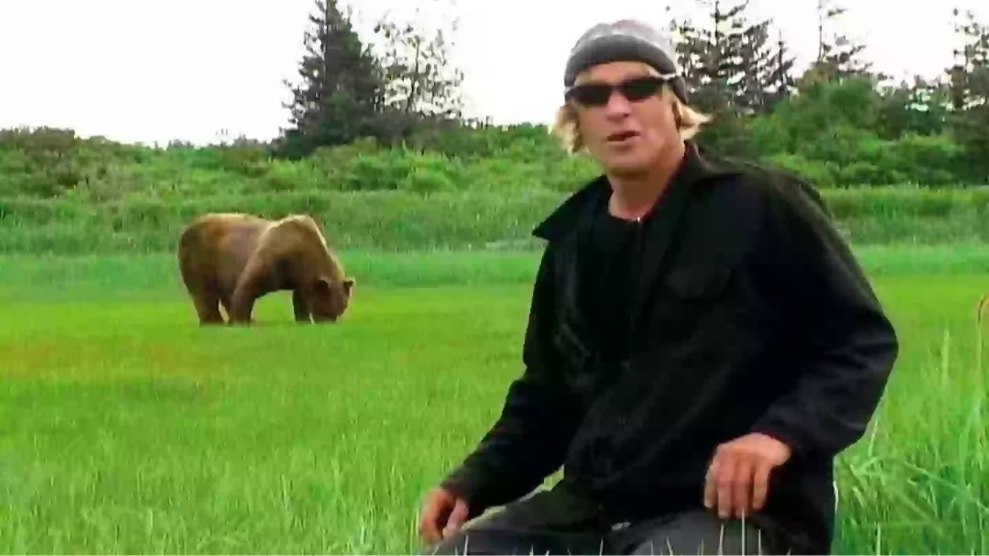 Chilling tape of 'Grizzly Man' who filmed himself being eaten alive by bear has only been played to one person