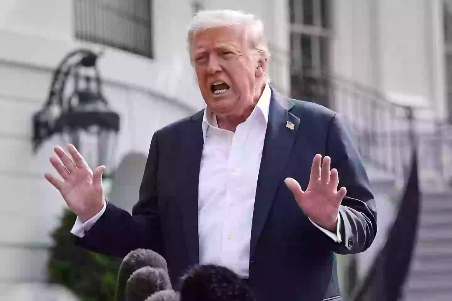 Trump has been facing increased pressure over the rumoured 'Epstein list' (Win McNamee/Getty Images)
