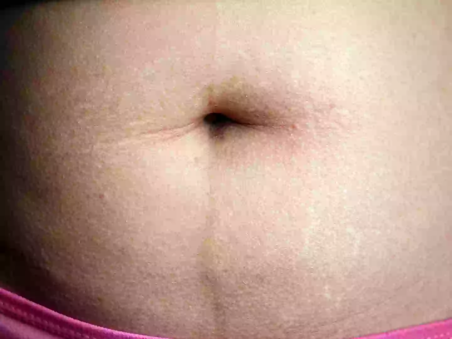 The line is only called the linea nigra when it is dark and visible (Getty Stock Photo)