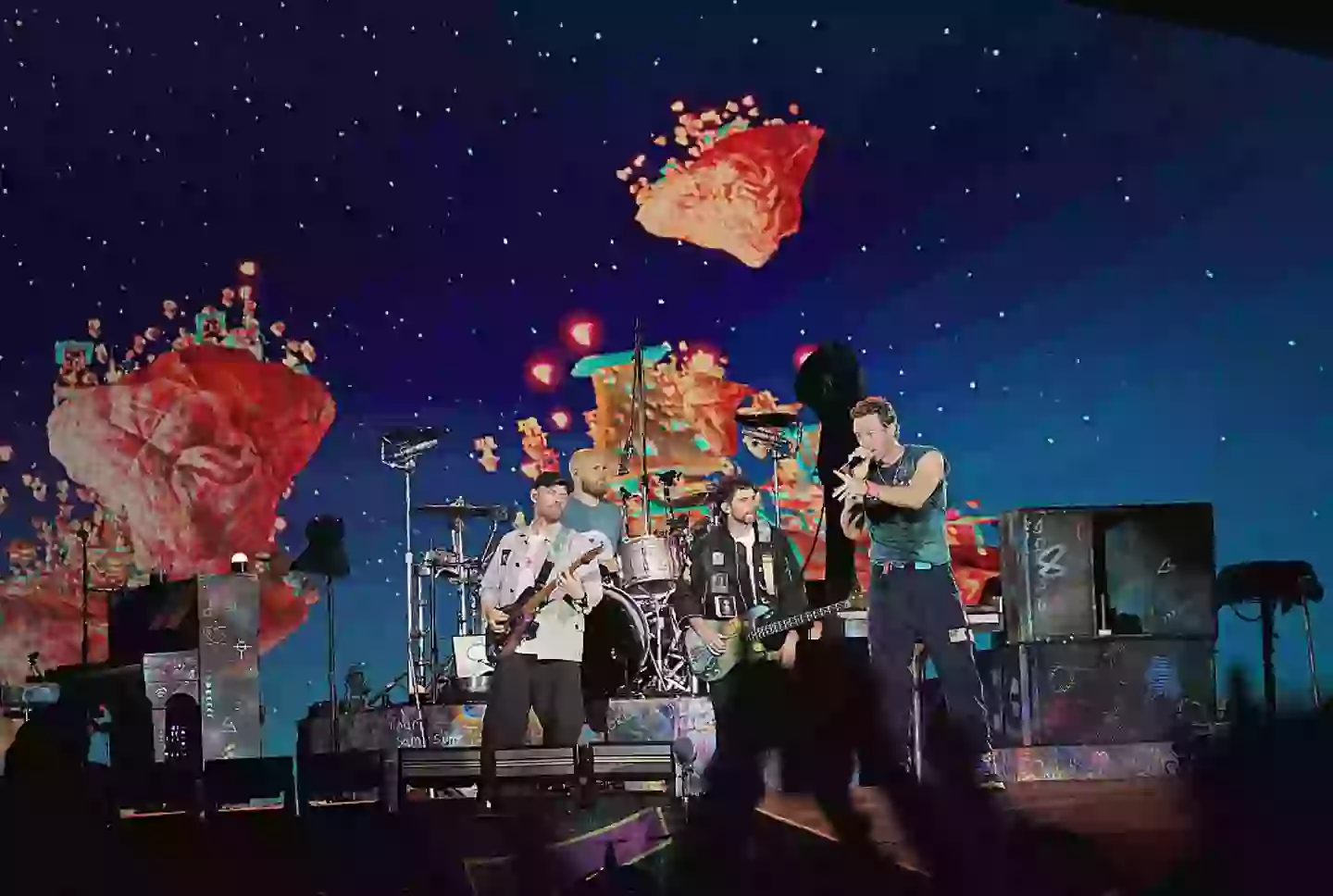 Coldplay fans have spotted a hidden theme behind the set lists (Getty/Andrew Benge)