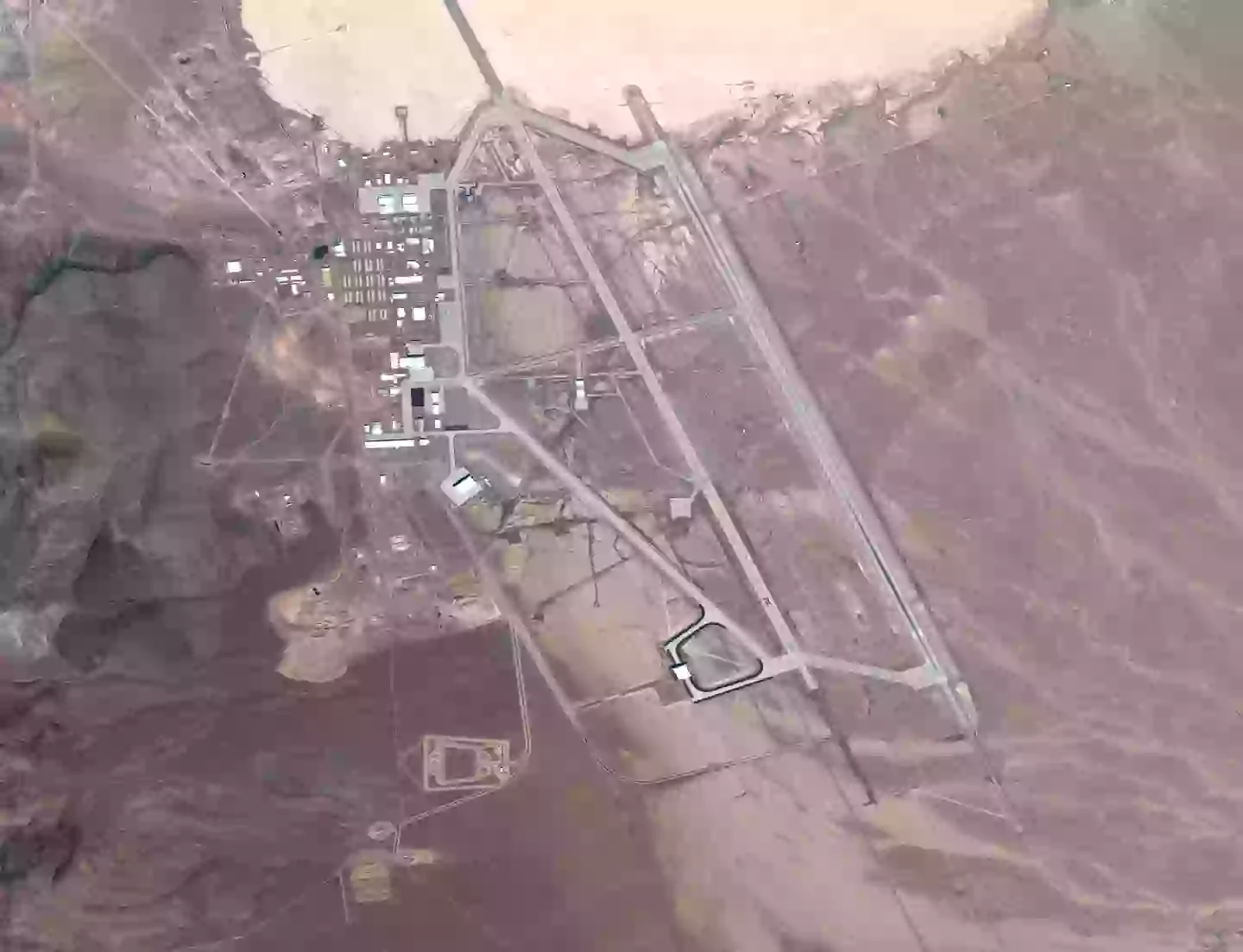 The facility known as Area 51. (DigitalGlobe via Getty Images via Getty Images)