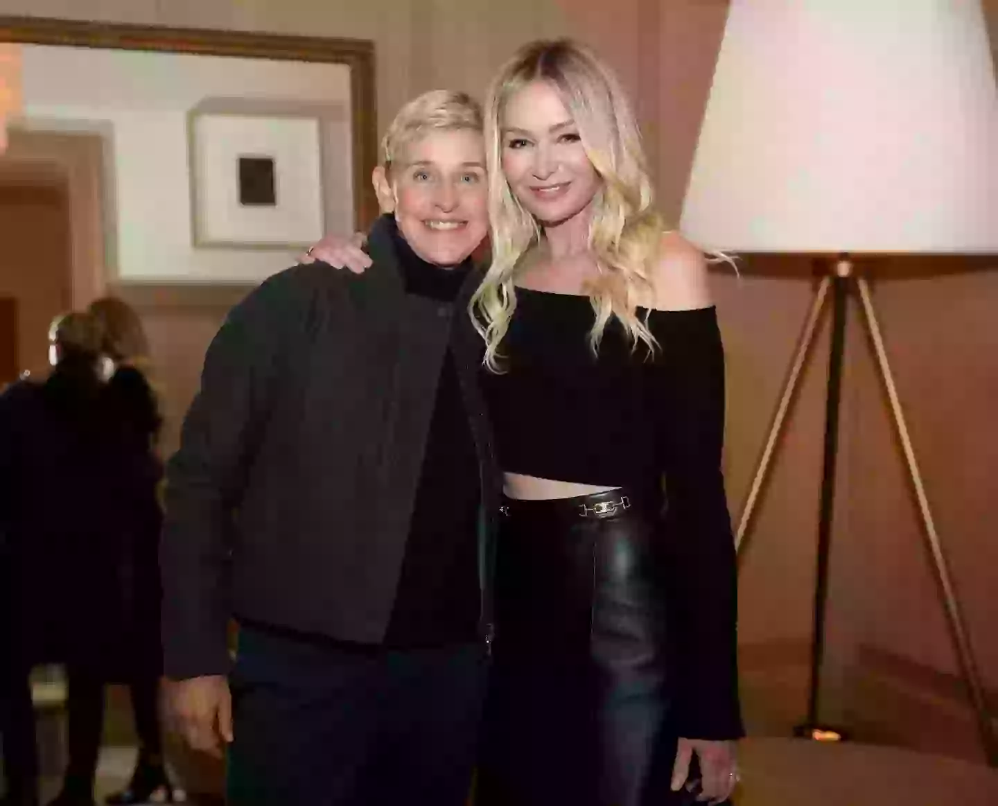 The retired comedian now resides in the UK with wife Portia (Kelly Sullivan/Getty Images for RH)