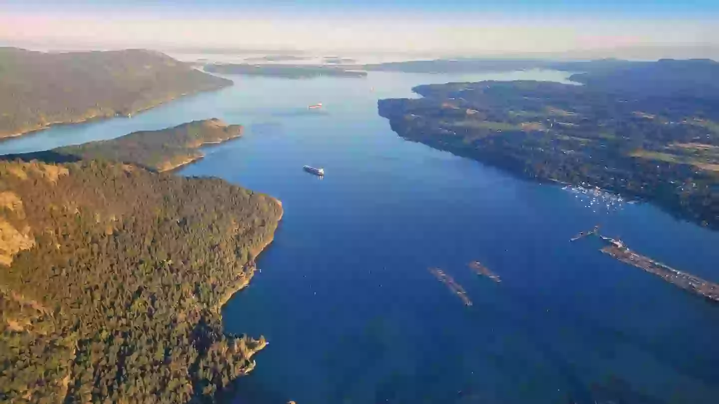 Coastal areas on the west coast of America would be destroyed (Getty Stock Image)