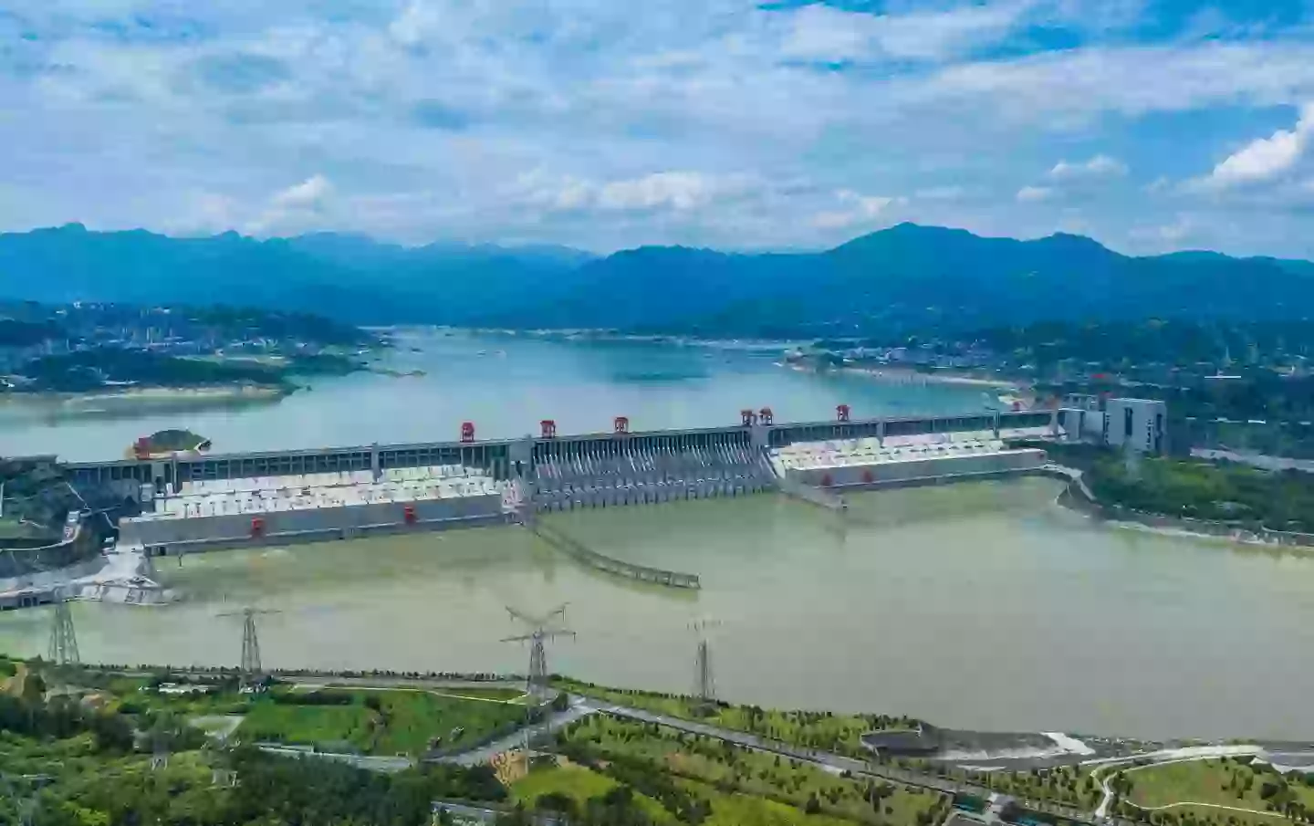 The Three Gorges Dam is slowing the earth's rotation slightly (VCG/VCG via Getty Images)