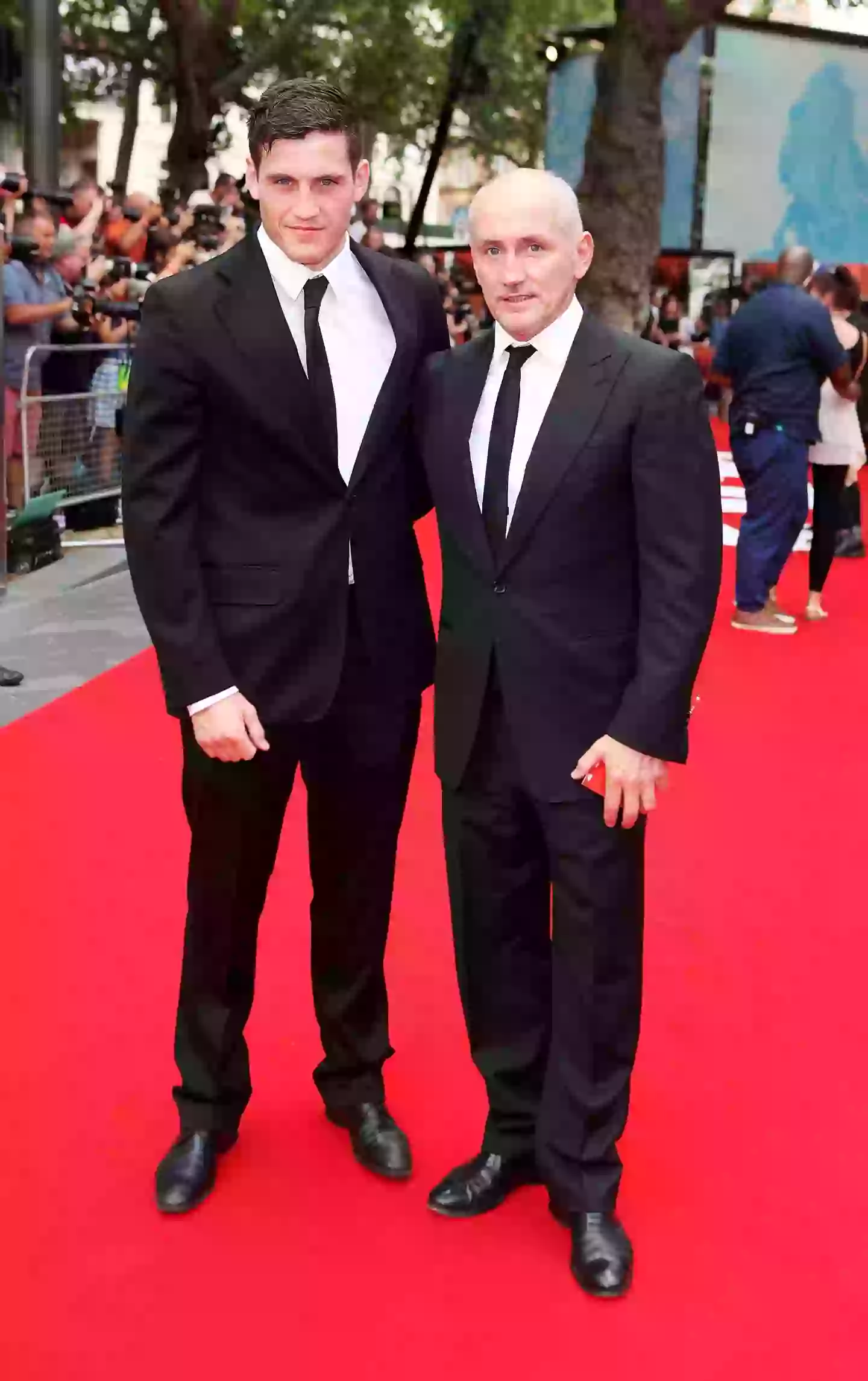 Shane and Barry McGuigan (Dave M. Benett/WireImage)