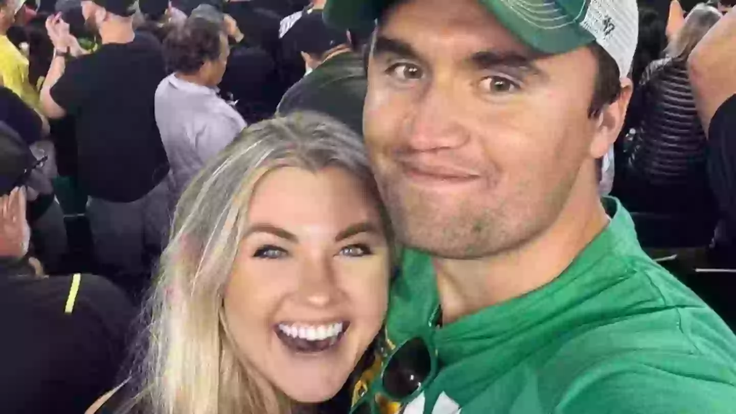 Charlie Kirk's wife shares footage of last moments with her husband after fatal shooting