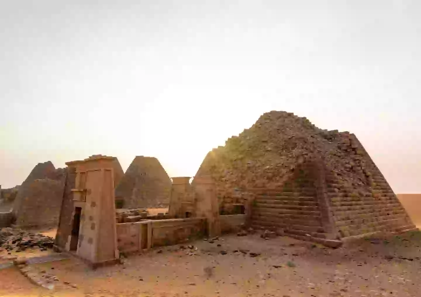 Workers and elites were buried in Nubia pyramids (Eric Lafforgue/Art in All of Us/Corbis via Getty Images)