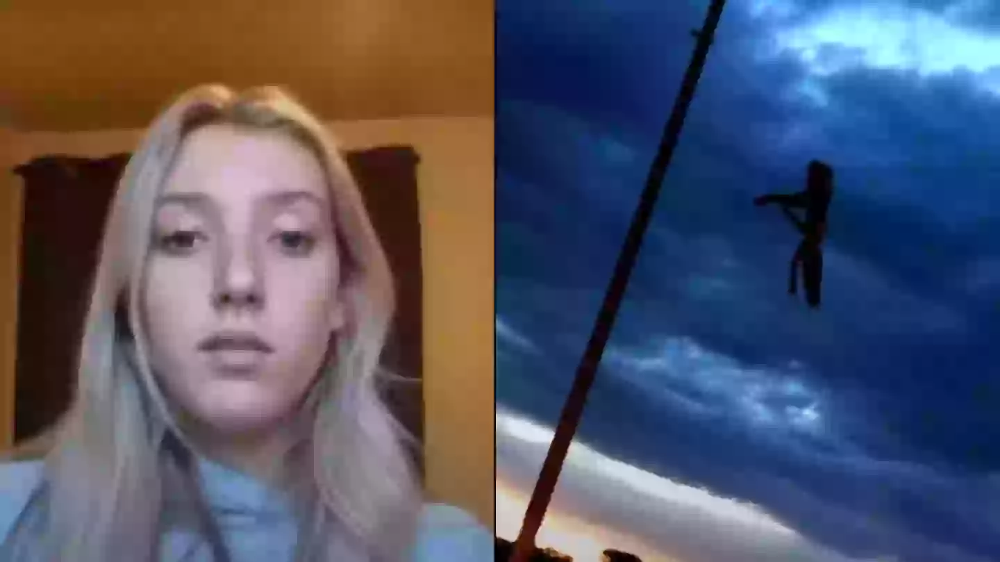 Teen left hanging by broken leg on power line explains why it took an ...