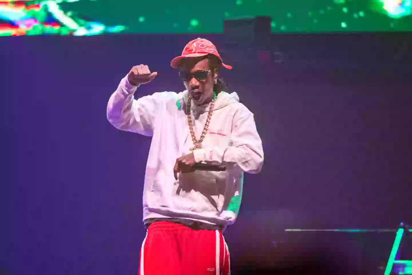 The world is round, Wiz (Aaron J. Thornton/WireImage)