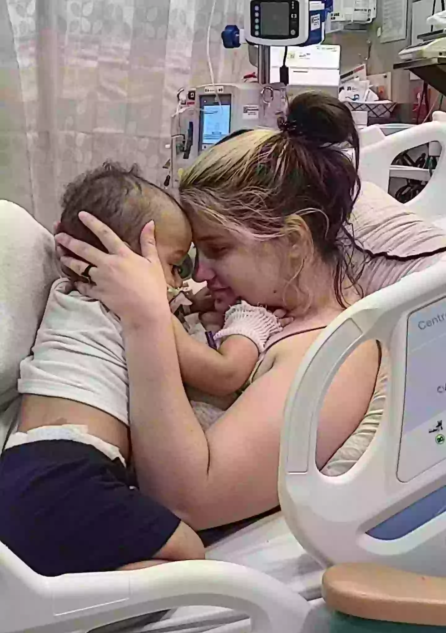 Kai had swallowed a button battery that was burning its way through his throat (Kennedy News and Media)