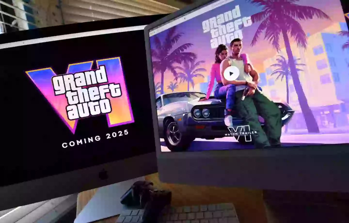 Grand Theft Auto VI is set to release this year (CHRIS DELMAS/AFP via Getty Images)