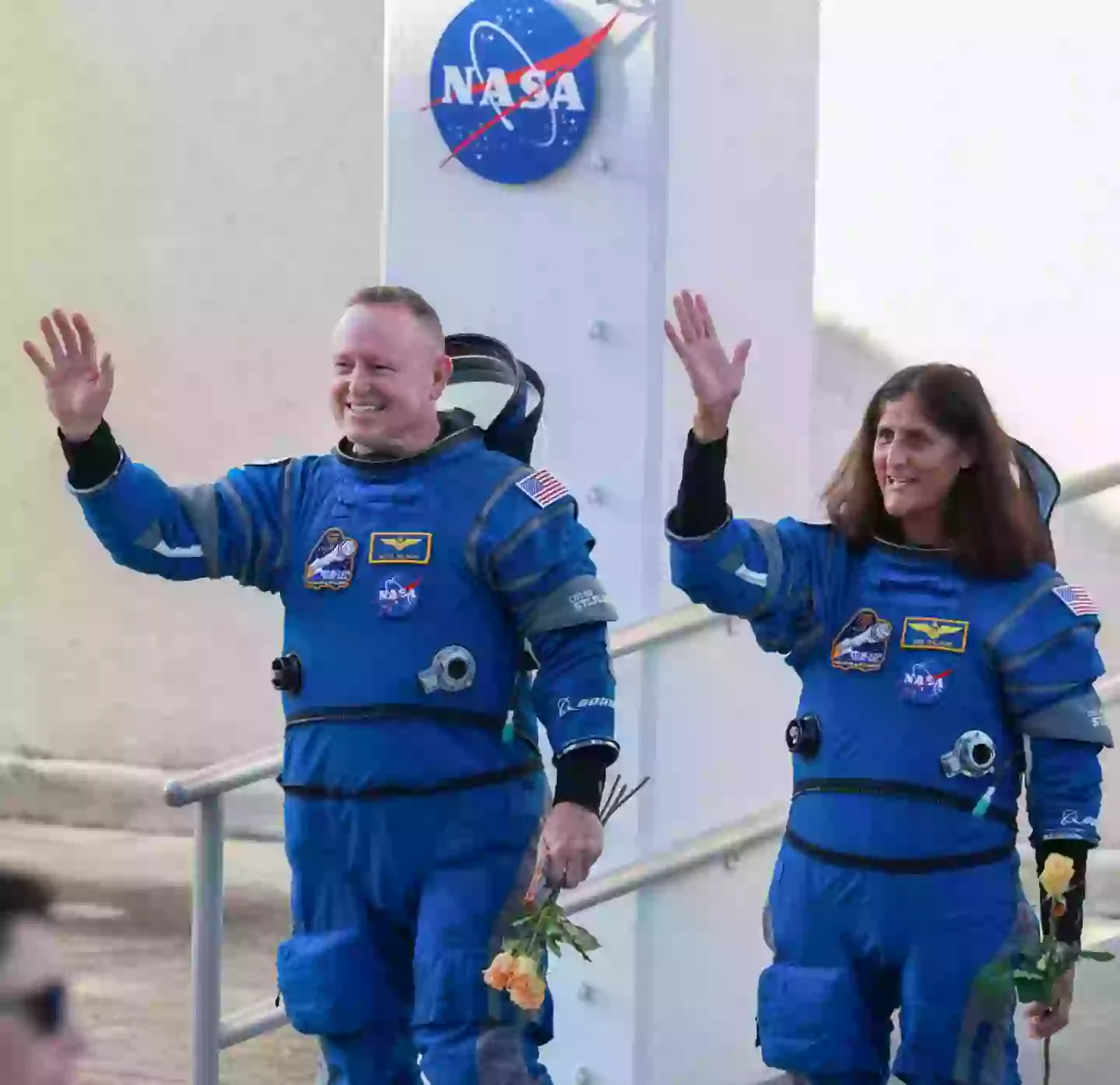 The pair have been in space since June (Joe Raedle/Getty Images)