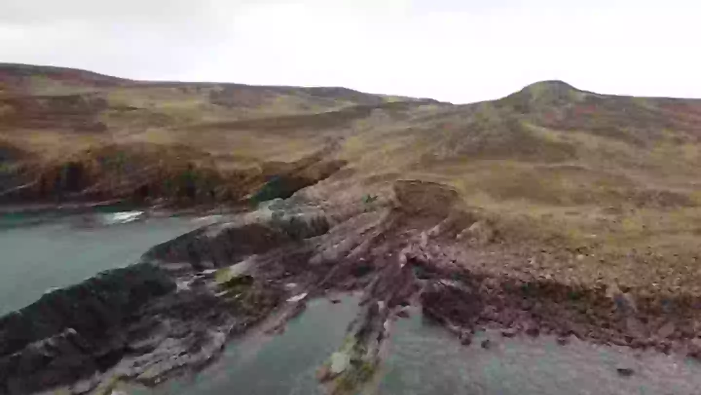 Evidence was found by studying rocks in the Highlands (Tony Prave)