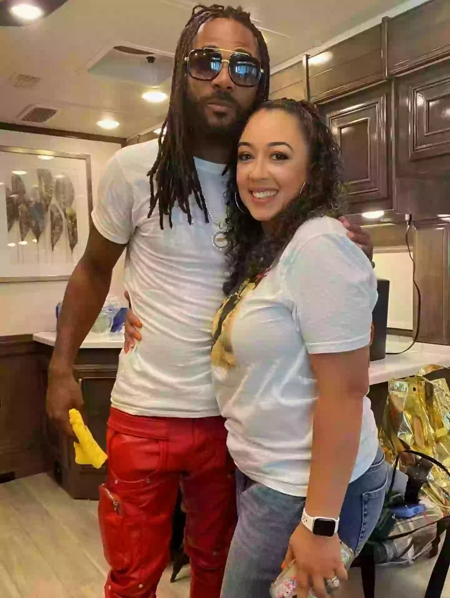 Cyntoia pictured with her husband Jaime (Instagram/@cyntoiabrownofficial)