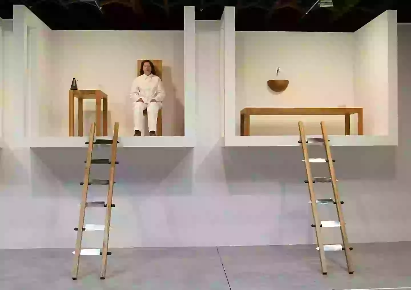 Marina Abramovic in The House With the Ocean View (TIMOTHY A. CLARY/AFP via Getty Images)