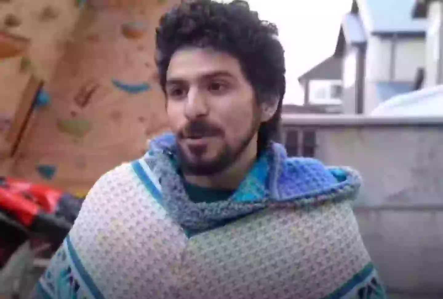 The 24-year-old revealed what happened when the humpback whale ambushed him (Associated Press)