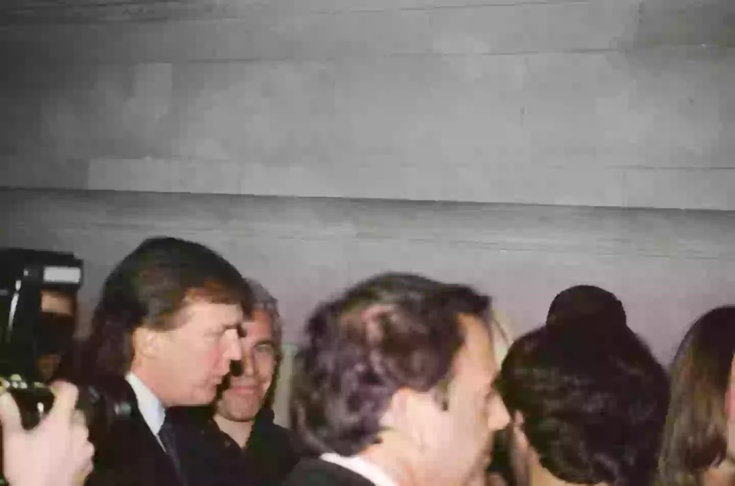 Donald Trump and Jeffrey Epstein seen together at another Victoria's Secret event in 1997 (Thomas Concordia/Getty Images)