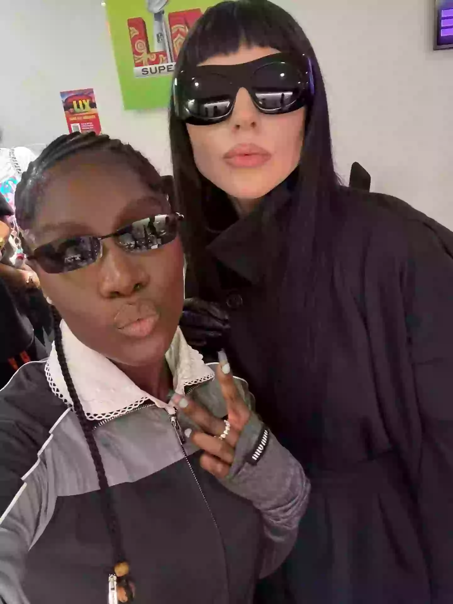 Doechii shared pics of the pair on social media (X/@officialdoechii)