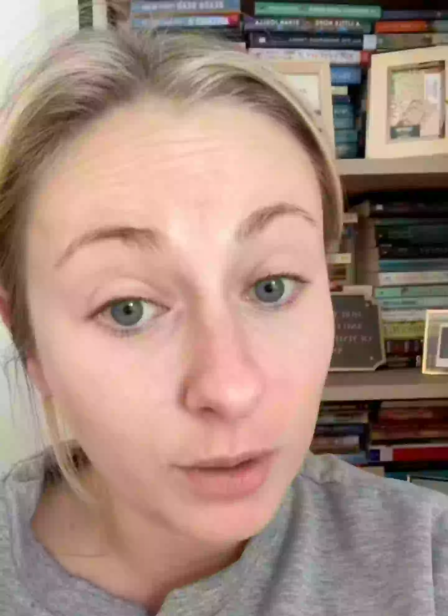 She dreaded having the awkward conversation with HR (TikTok/The Sam Show)