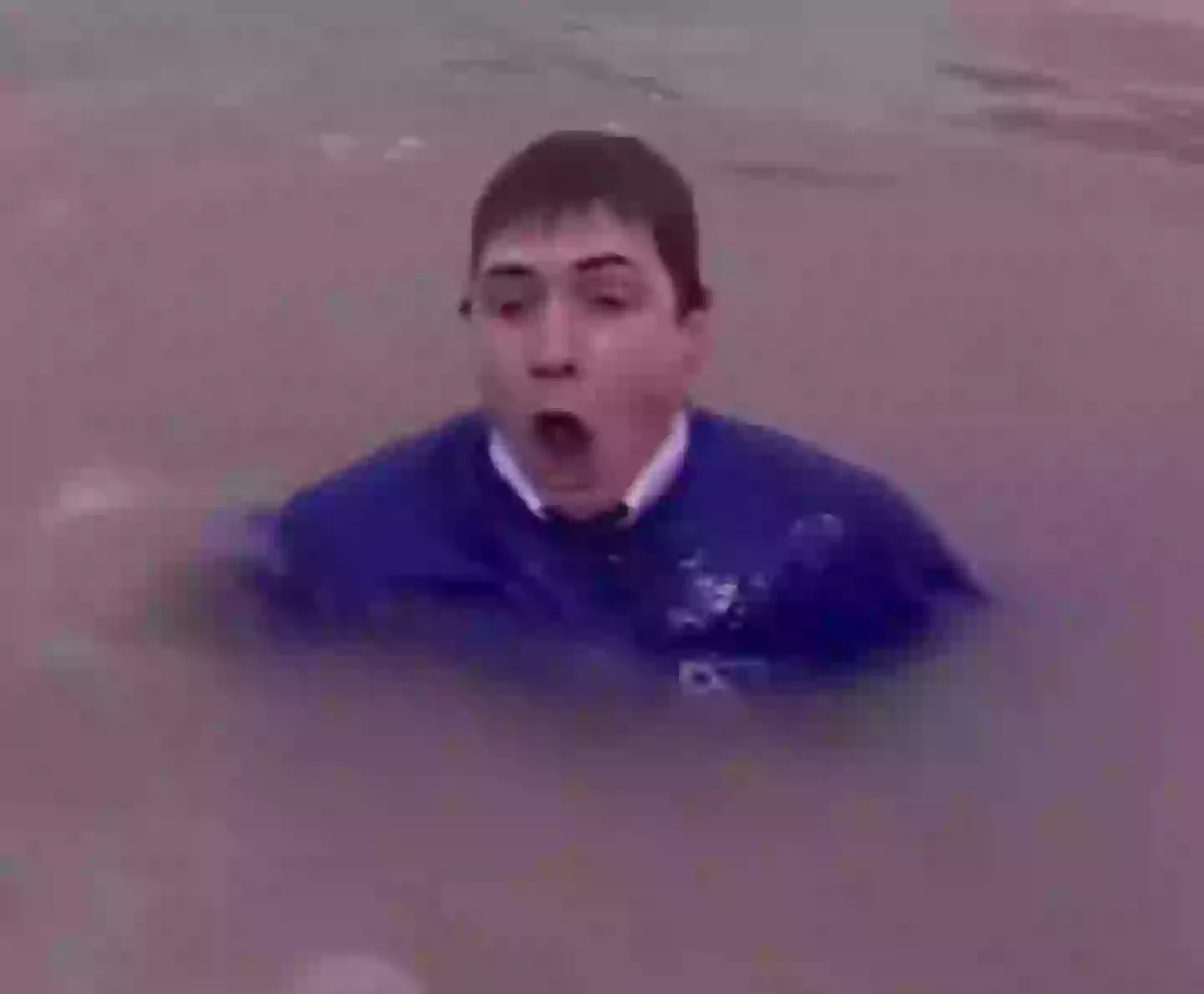 Safe to say it wasn't his best day at work.