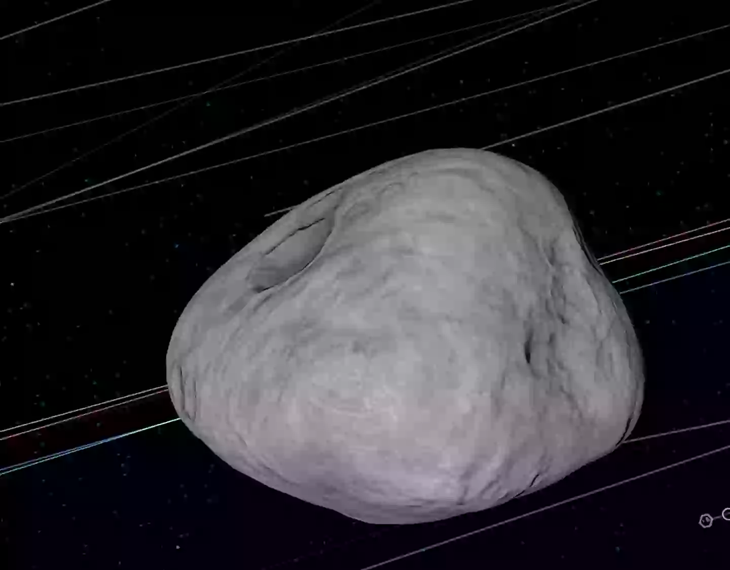 Yay, big grey space rock (NASA/Eyes On)