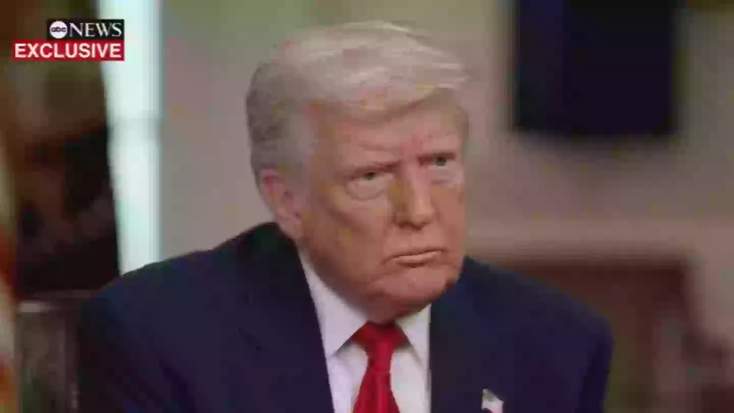 Donald Trump accused of telling huge lie about ‘one of most disprovable data points’ during first 100 days interview