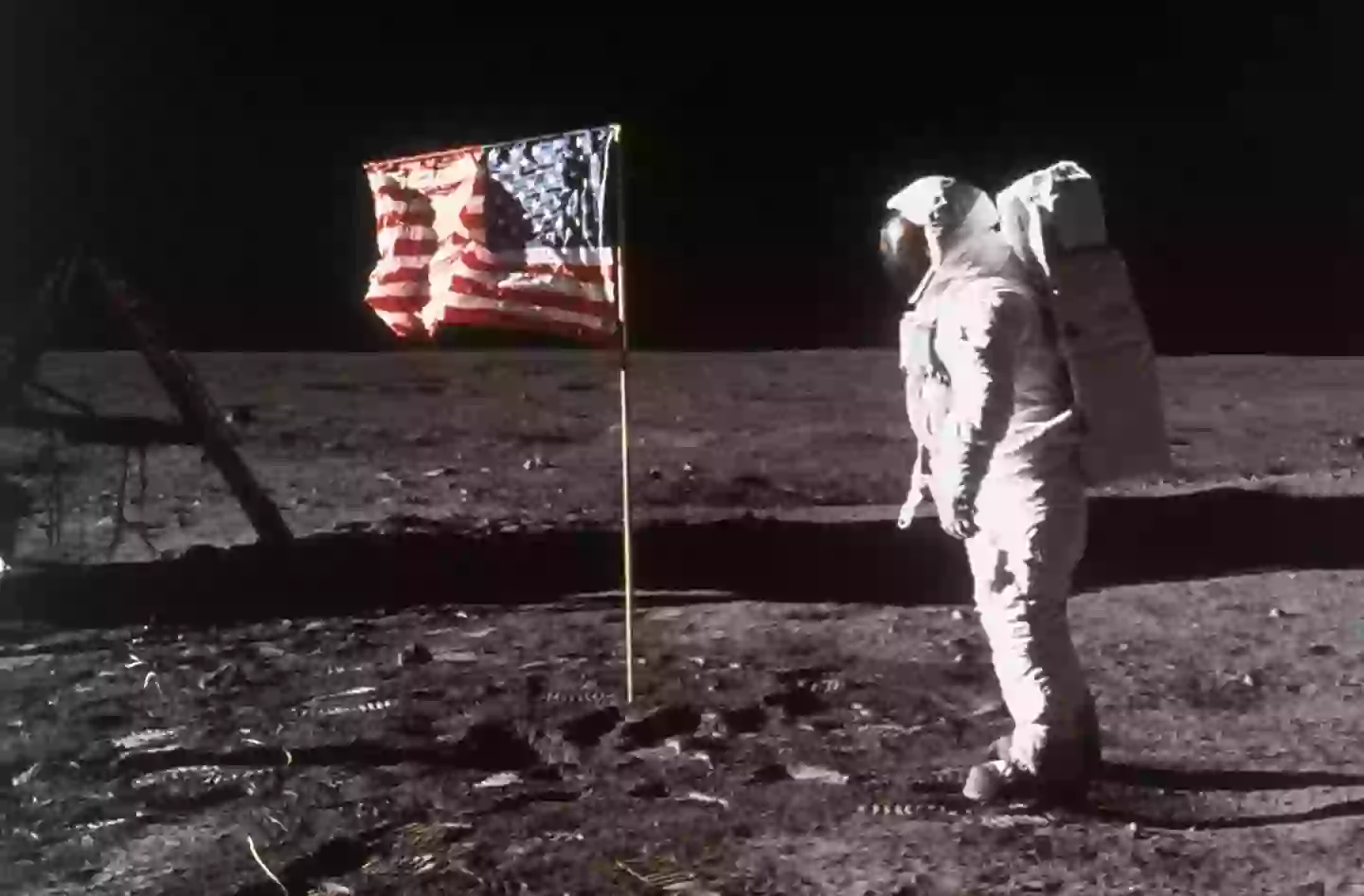 Buzz Aldrin on the moon (Bettmann/Getty Images)