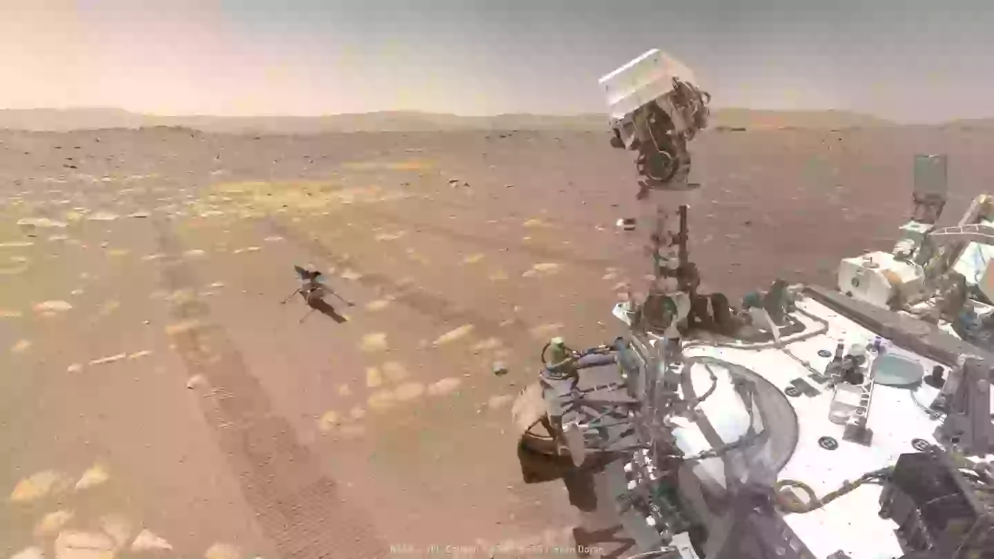 NASA’s Perseverance Mars rover opens up new possibilities for auroral research (NASA/JPL-Caltech/MSSS/Seán Doran)