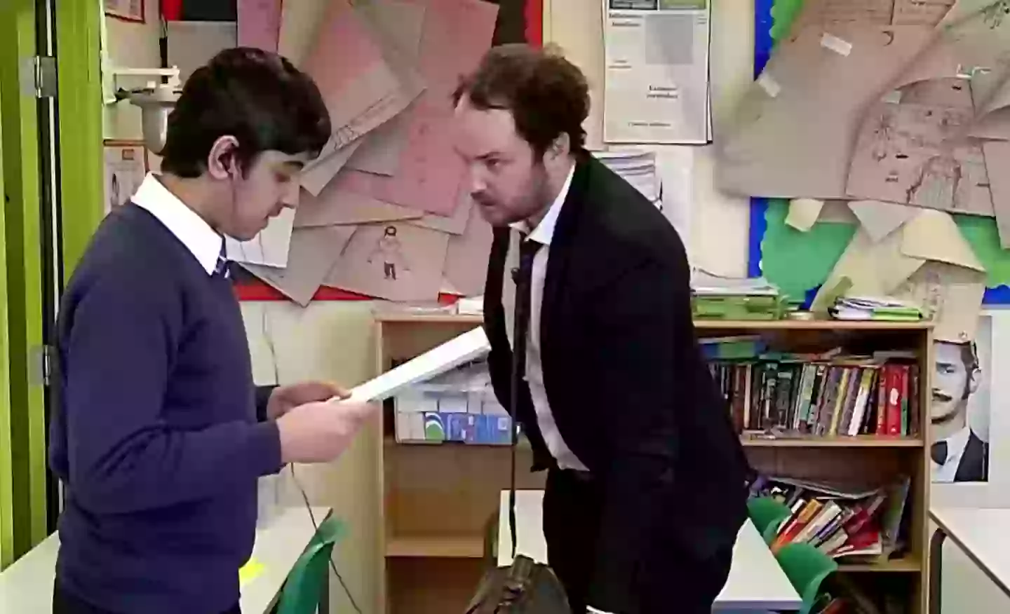 We'll never forget Mushy and Mr Burton. (Channel 4)
