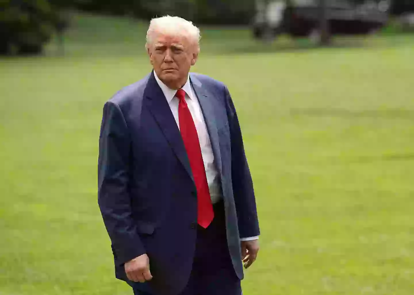 The President is not shy to a firm, gripping handshake (Win McNamee/Getty Images)