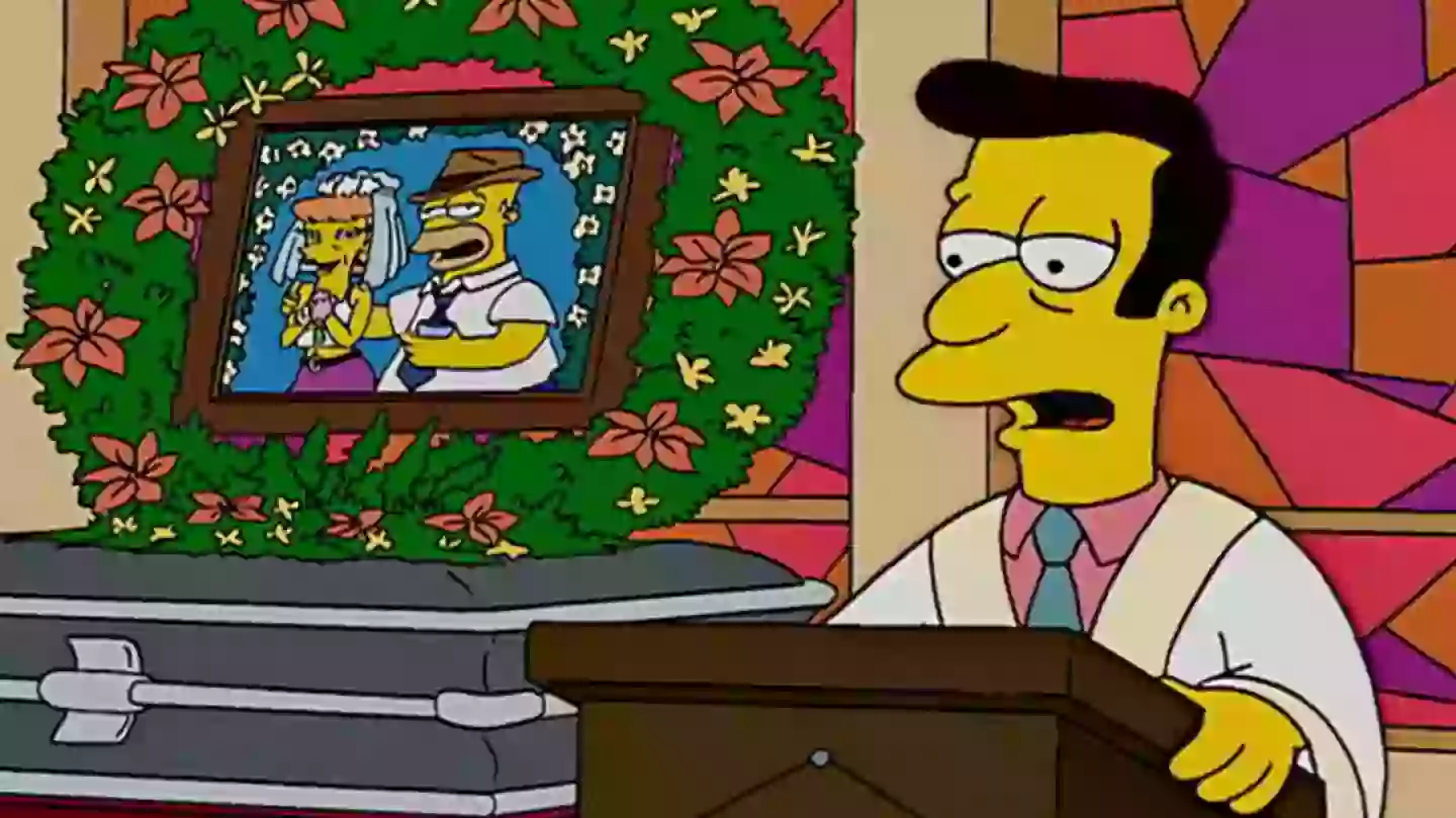 She died after marrying Homer (Fox)