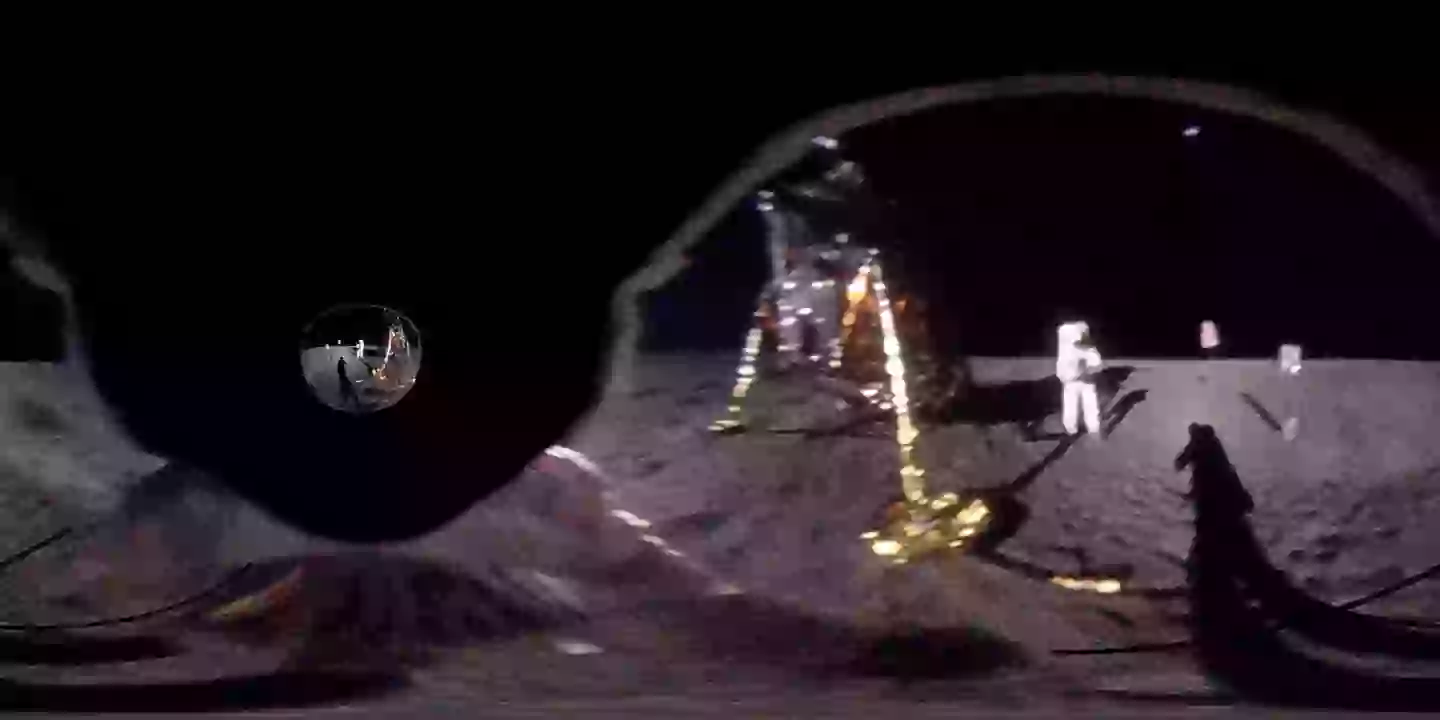 It gives us a brand new perspective to what Aldrin was looking at (Michael Ranger)