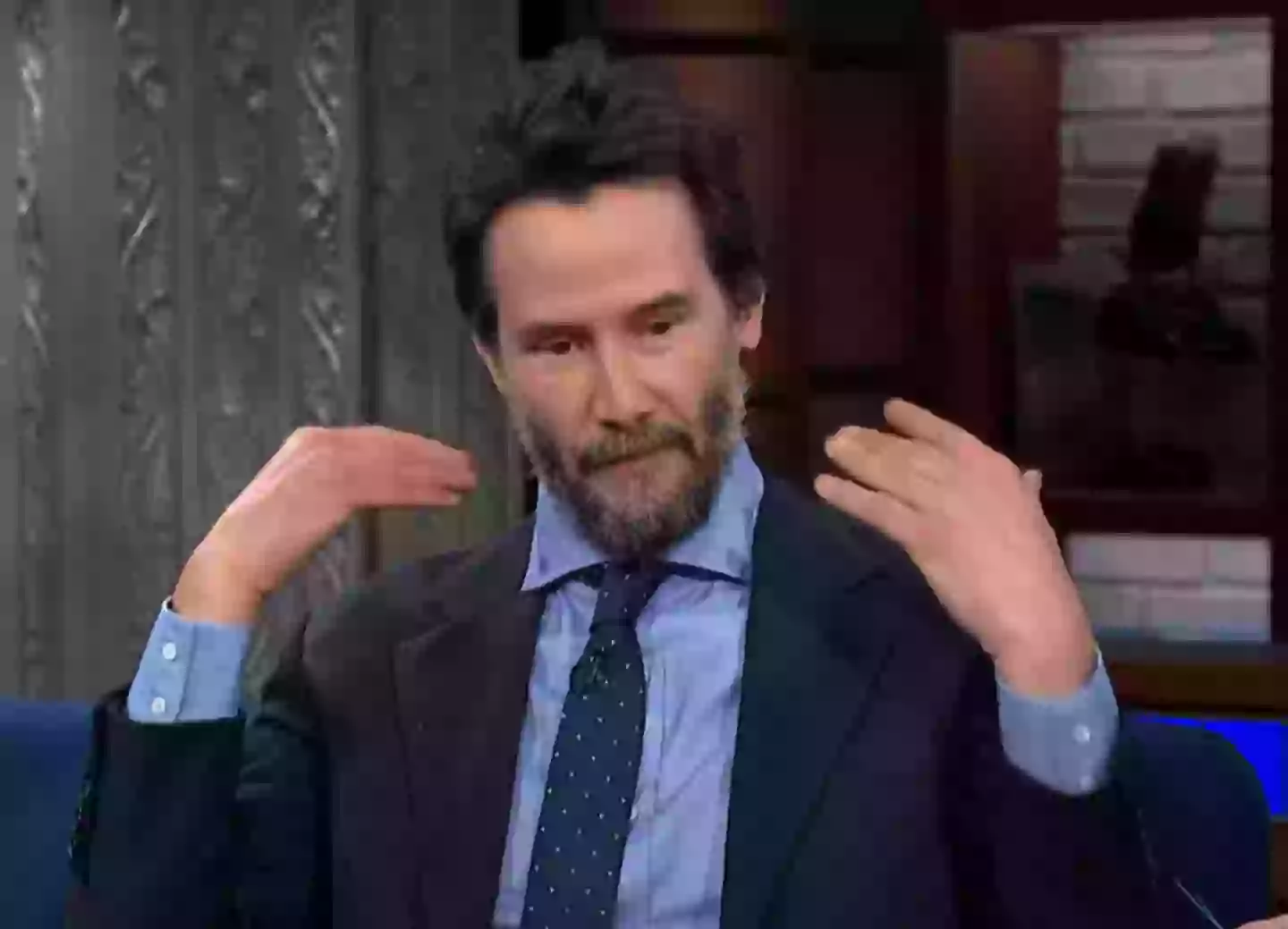 Keanu Reeves pauses and chokes up during interview when asked about The Matrix - Celebrity - LADbible