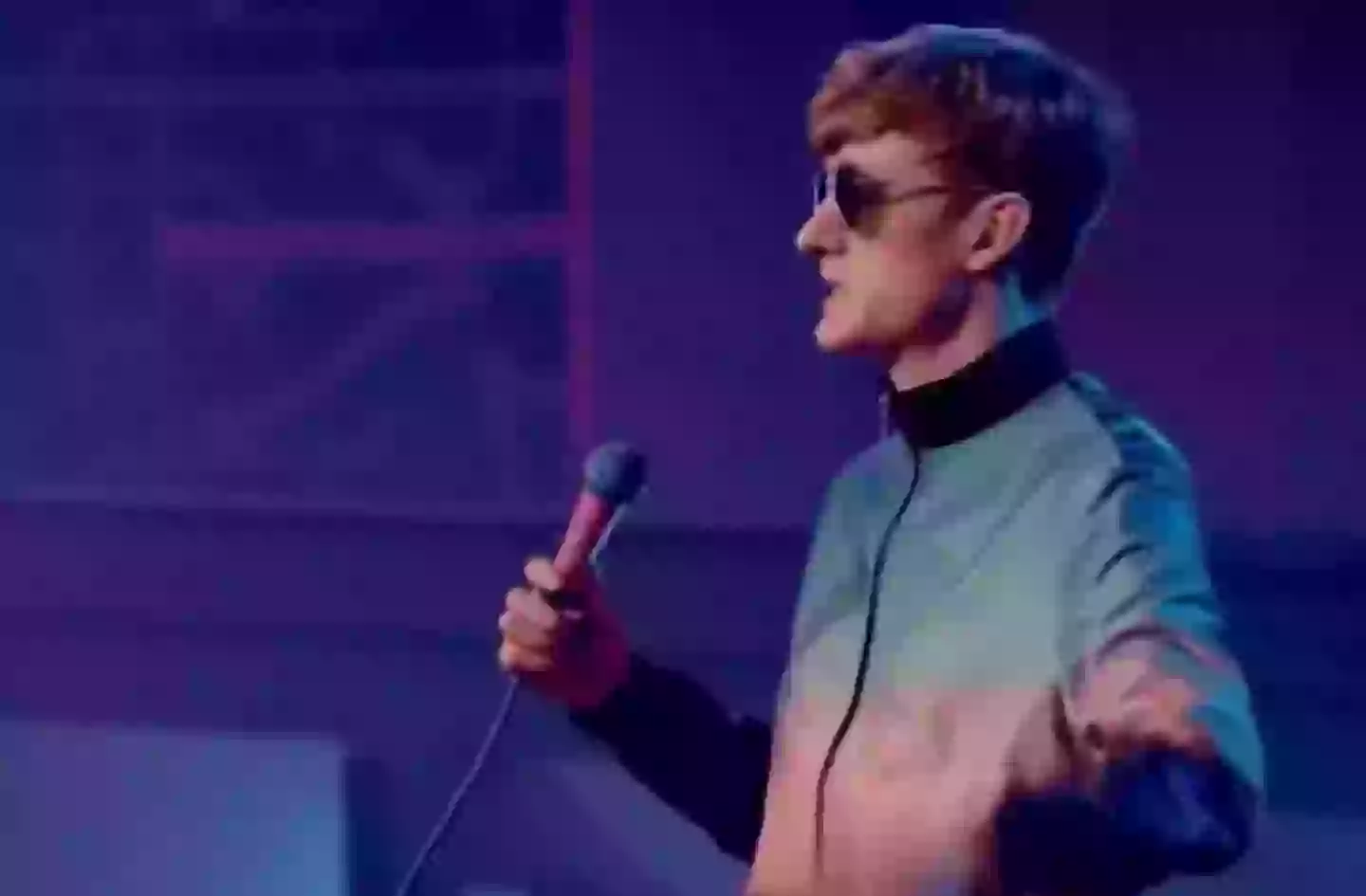 A skit from one of James Acaster's shows is recirculating again due to Ricky Gervais' recent controversy.