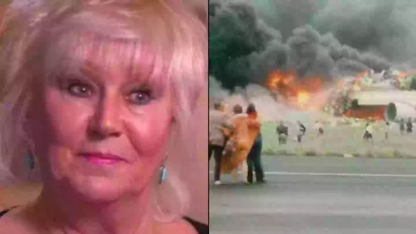 Survivor of worst plane crash in history recalls chilling joke boyfriend told her before horror collision