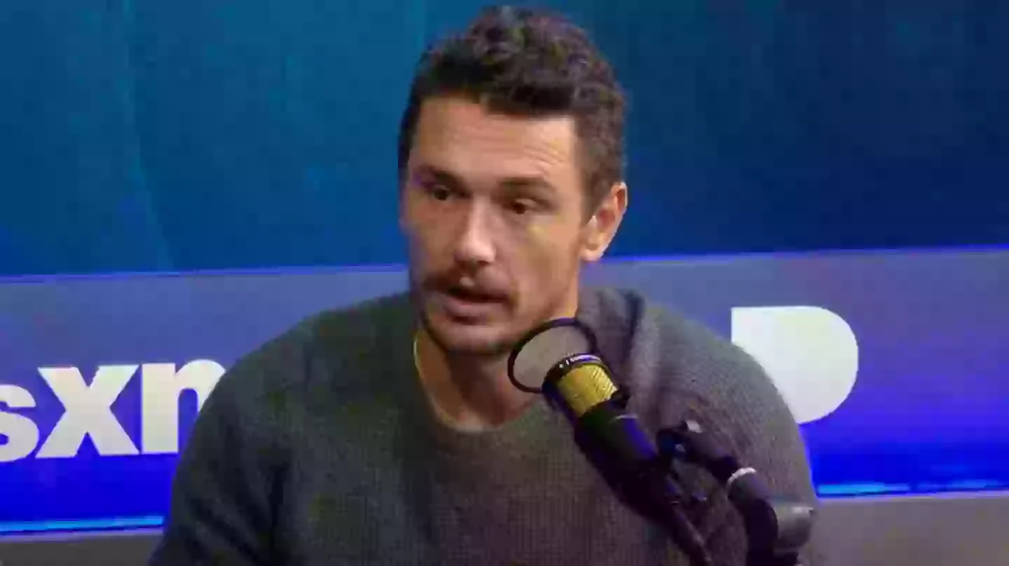 Franco apologised in 2021. (SiriusXM)
