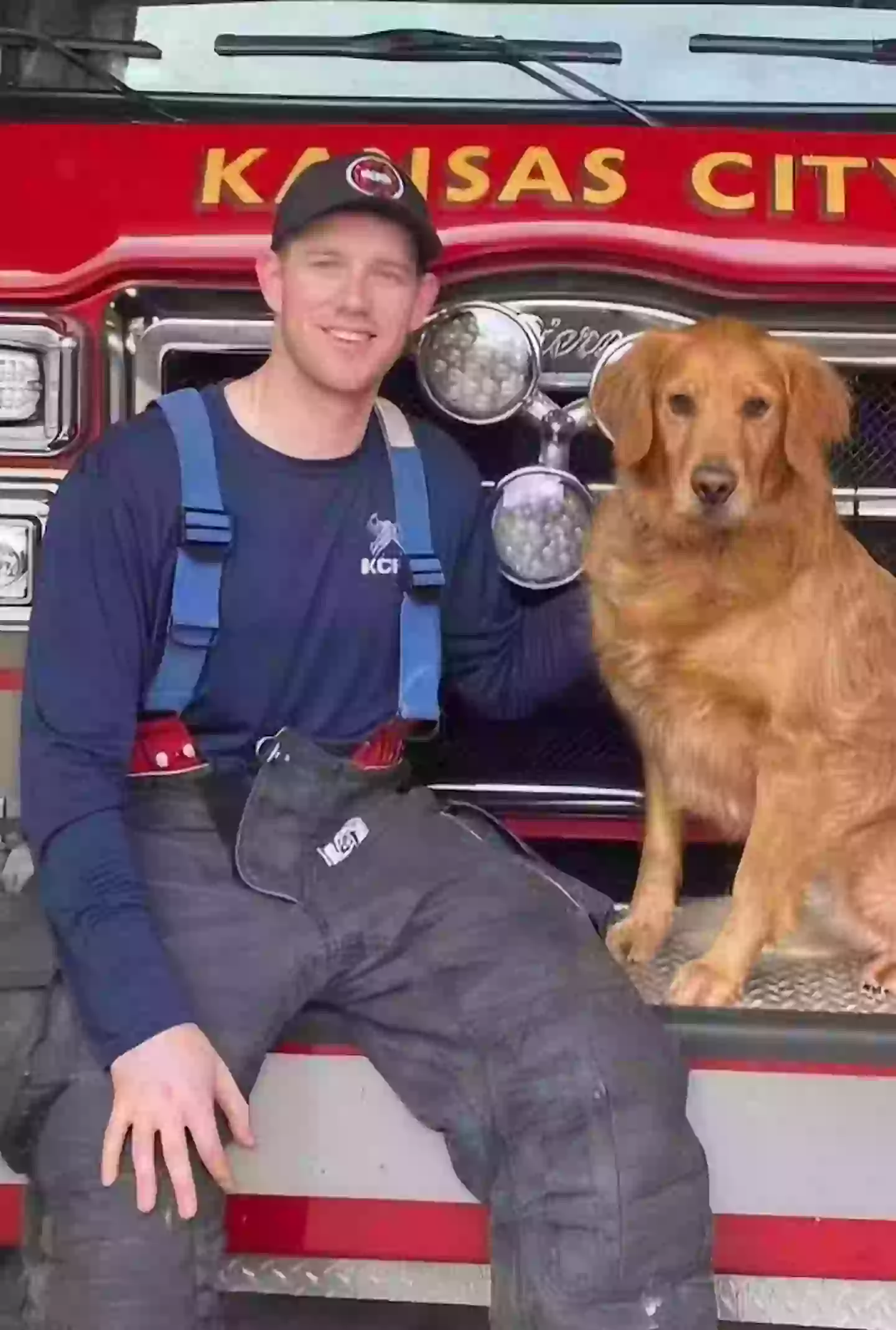 Hoffman tragically died after paramedics and doctors tried to save him. (Kansas City Fire Department)