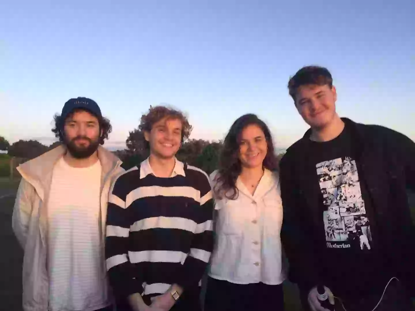 William (right) pictured with his three siblings Theo, Edward and Emily (PA/Family Handout)