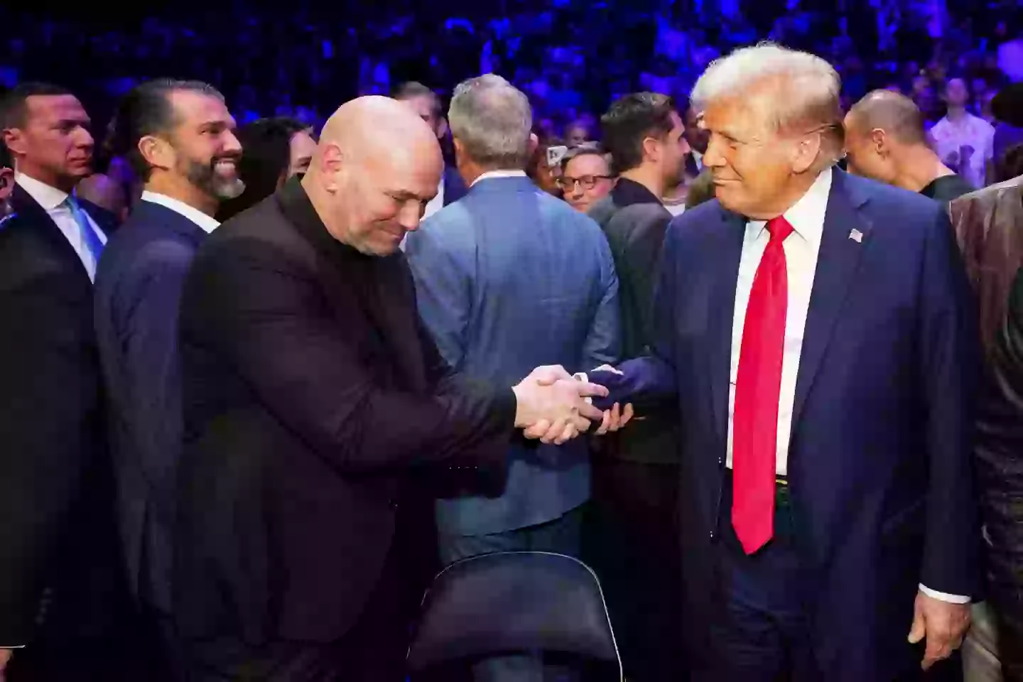 UFC boss White said the wheels are now in motion for Trump's UFC bonanza at the White House (Chris Unger/Zuffa LLC)