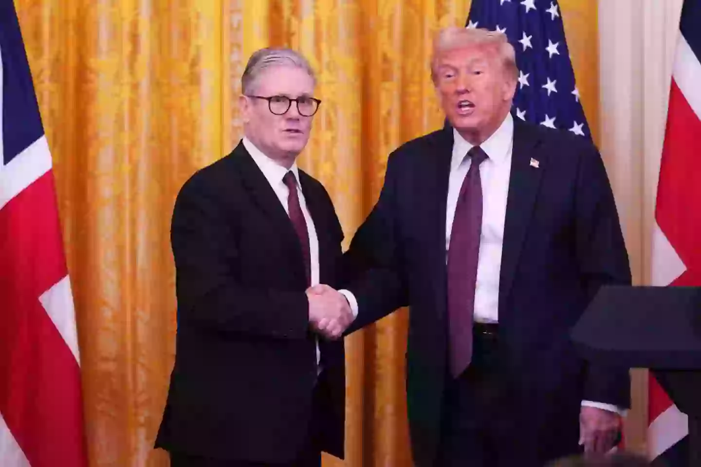 Starmer and Trump met before Zelenskyy had his controversial meeting at the White House (Carl Court - Pool/Getty Images)