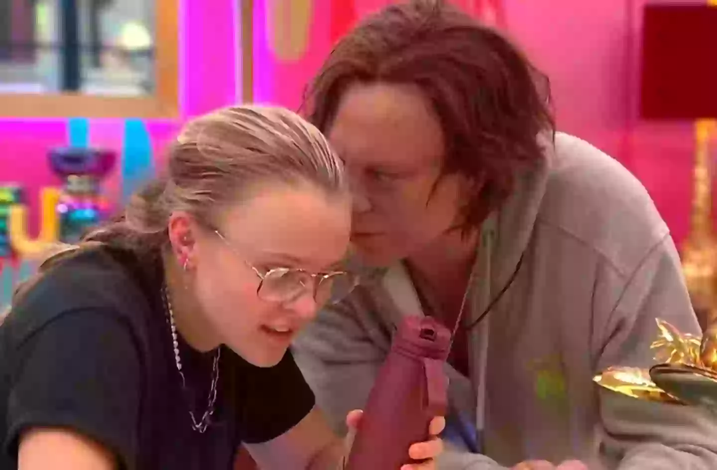 Rourke made homophobic comments towards Siwa early on (ITV)