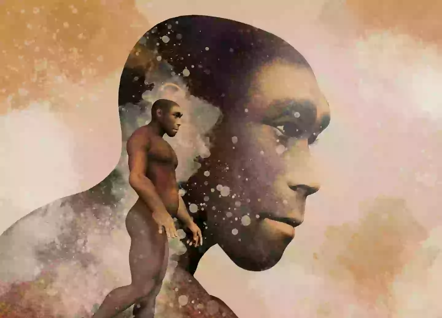 Concept image of what a Neanderthal looked like (Getty Stock Image)