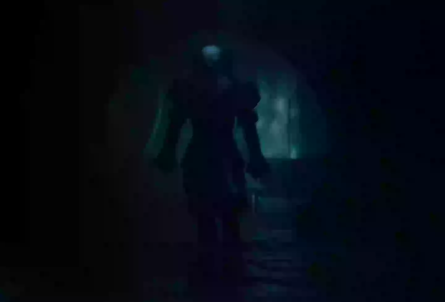 The only view fans got of Pennywise in the new trailer (HBO)