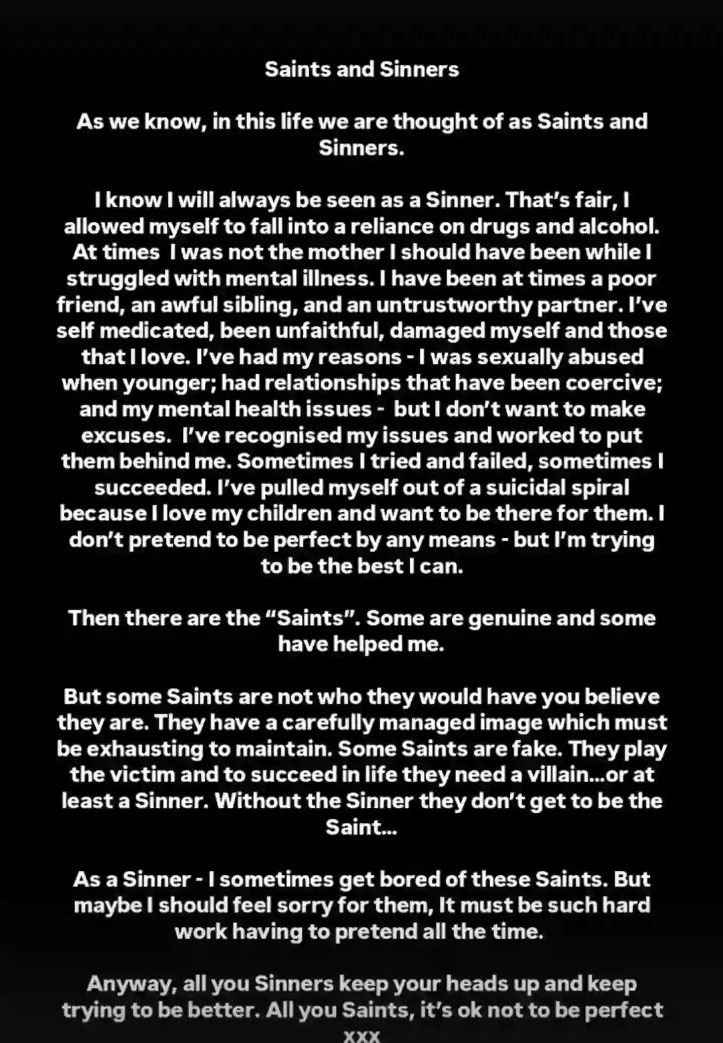 The reality star took to social media to address the comments (Instagram/@katieprice)