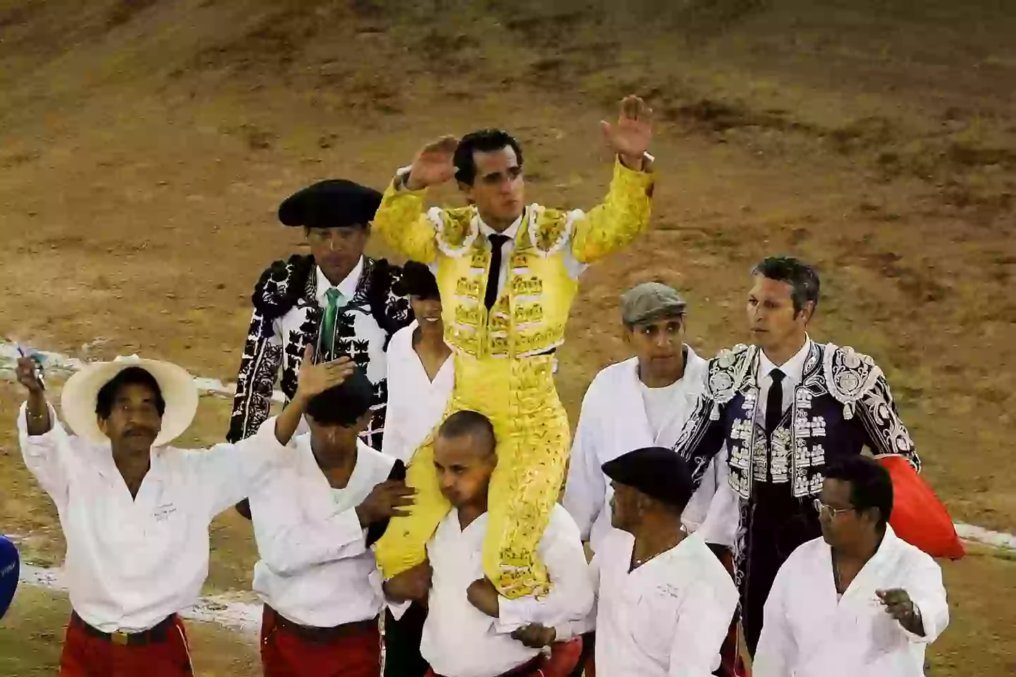 He had been injured before in the controversial 'sport'. (LUIS ROBAYO/AFP via Getty Images)